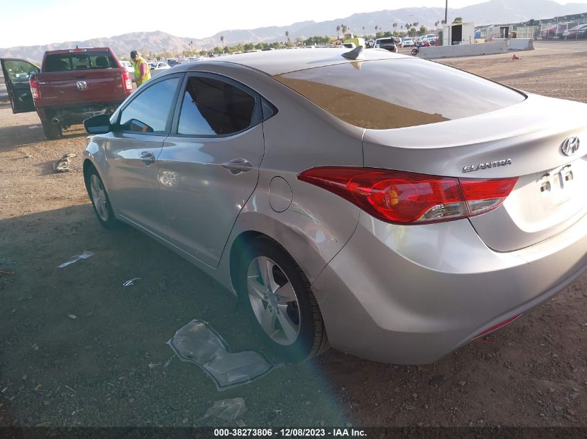 2012 Hyundai Elantra Gls Ulsan Plant VIN: KMHDH4AEXCU242430 Lot: 38273806