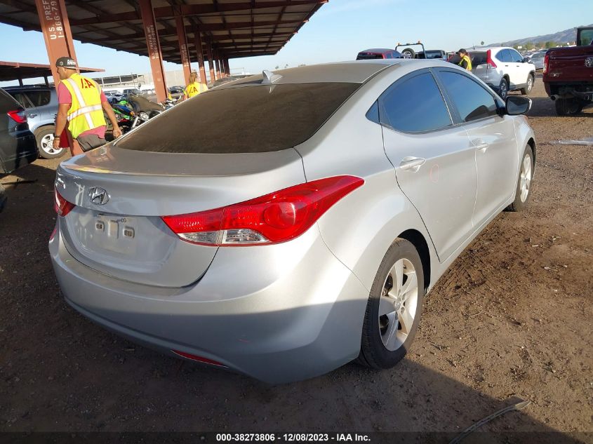 2012 Hyundai Elantra Gls Ulsan Plant VIN: KMHDH4AEXCU242430 Lot: 38273806