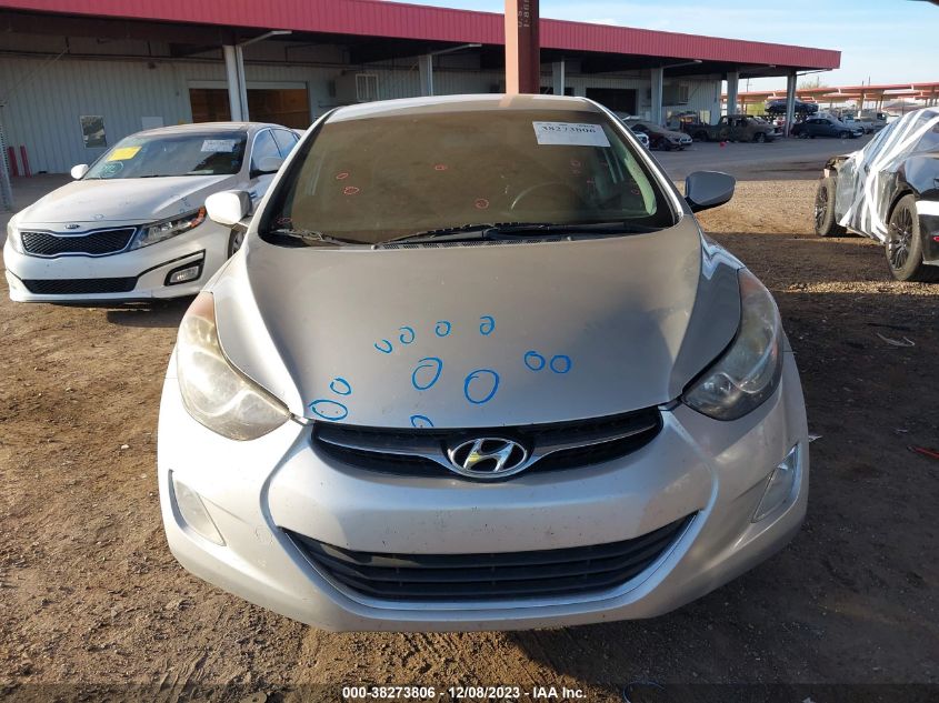 2012 Hyundai Elantra Gls Ulsan Plant VIN: KMHDH4AEXCU242430 Lot: 38273806