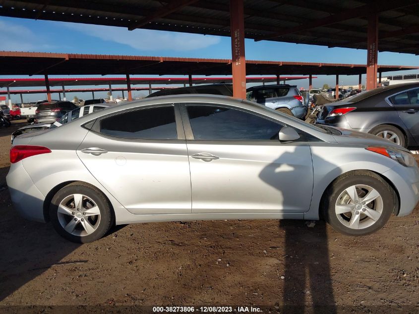 2012 Hyundai Elantra Gls Ulsan Plant VIN: KMHDH4AEXCU242430 Lot: 38273806