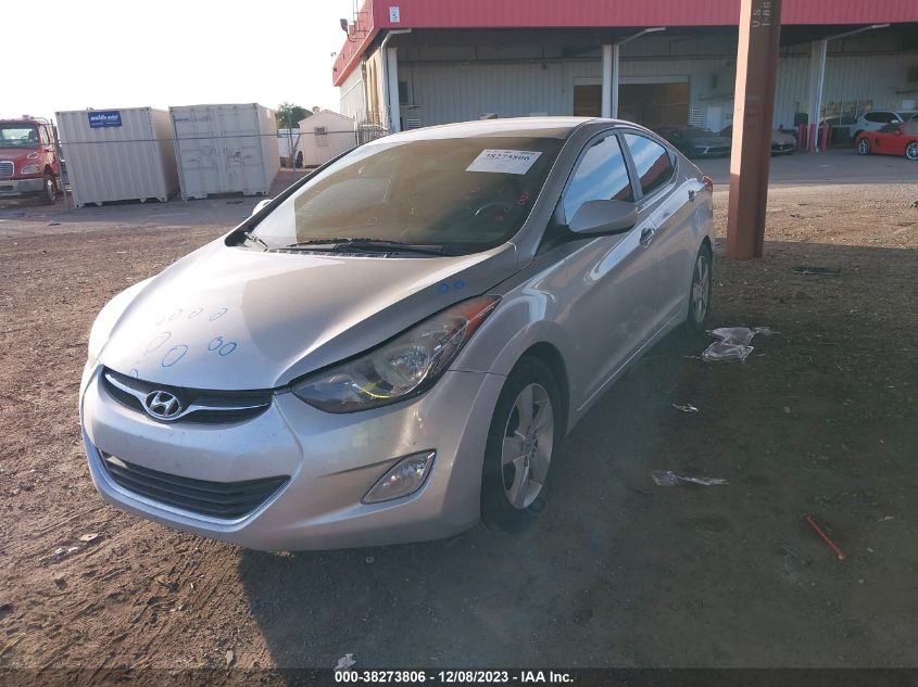 2012 Hyundai Elantra Gls Ulsan Plant VIN: KMHDH4AEXCU242430 Lot: 38273806