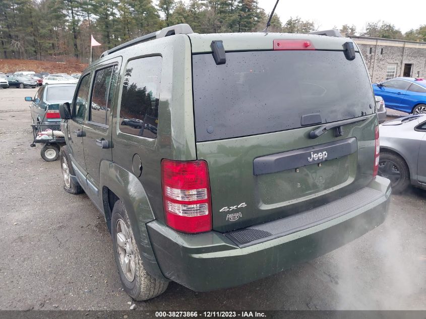 2009 Jeep Liberty Sport VIN: 1J8GN28K79W522628 Lot: 38273866