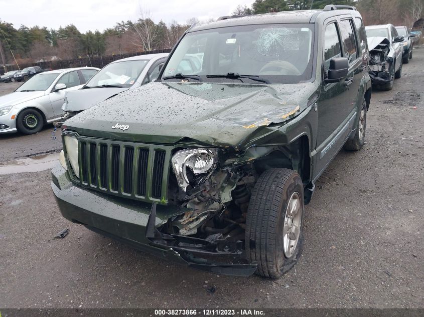 2009 Jeep Liberty Sport VIN: 1J8GN28K79W522628 Lot: 38273866