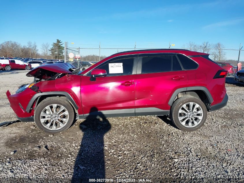 2022 Toyota Rav4 Xle Premium VIN: 2T3A1RFVXNW312712 Lot: 38273916