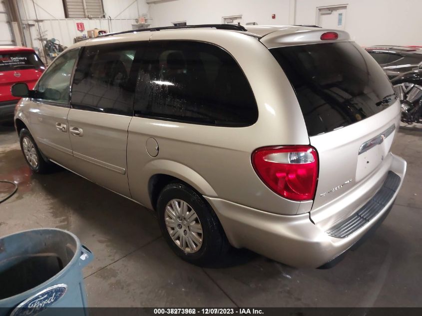 2007 Chrysler Town & Country Lwb Lx VIN: 1A4GP44R77B190575 Lot: 37973506