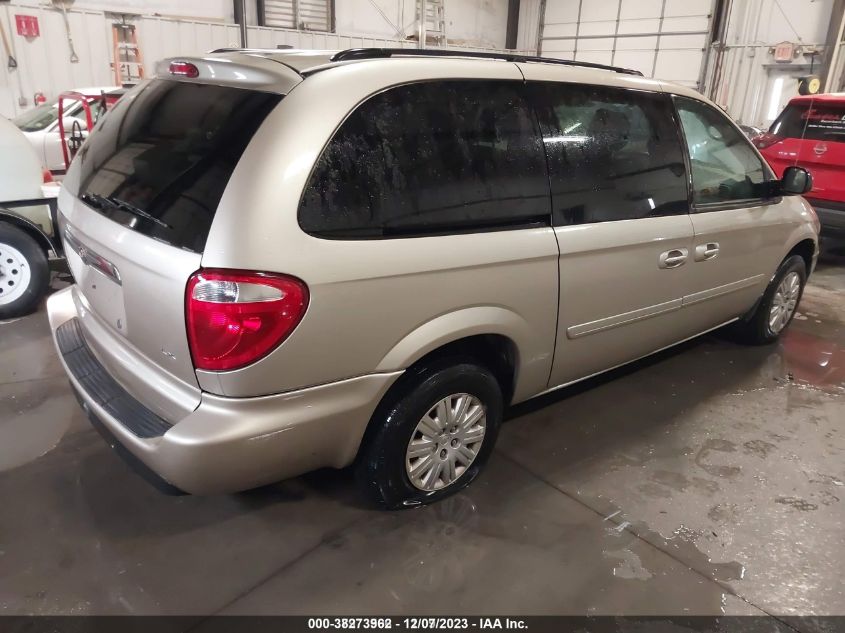 2007 Chrysler Town & Country Lwb Lx VIN: 1A4GP44R77B190575 Lot: 37973506