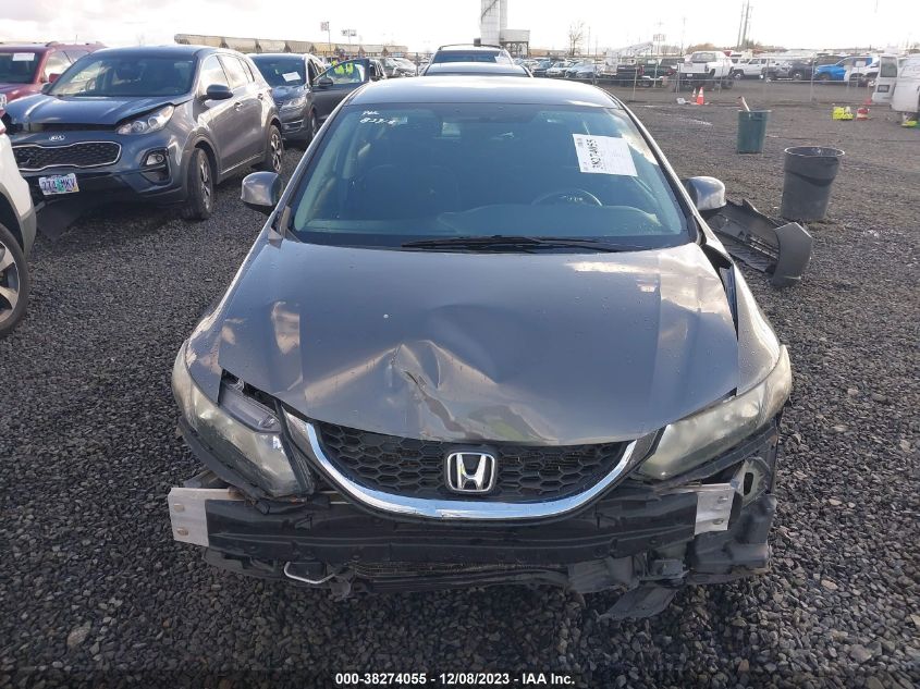 2013 Honda Civic Lx VIN: 19XFB2F59DE092872 Lot: 38274055