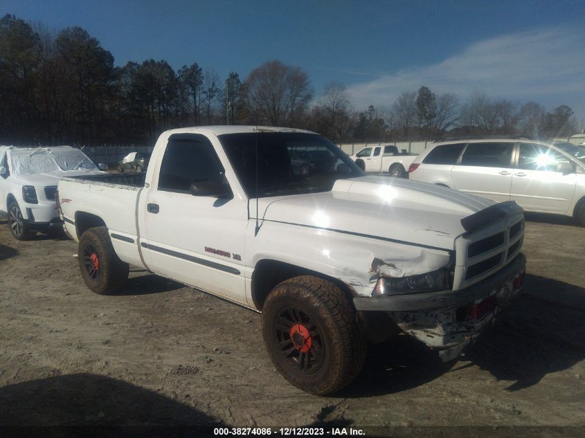 1997 Dodge Ram 1500 Laramie Slt VIN: 1B7HC16Z7VS131542 Lot: 38274086