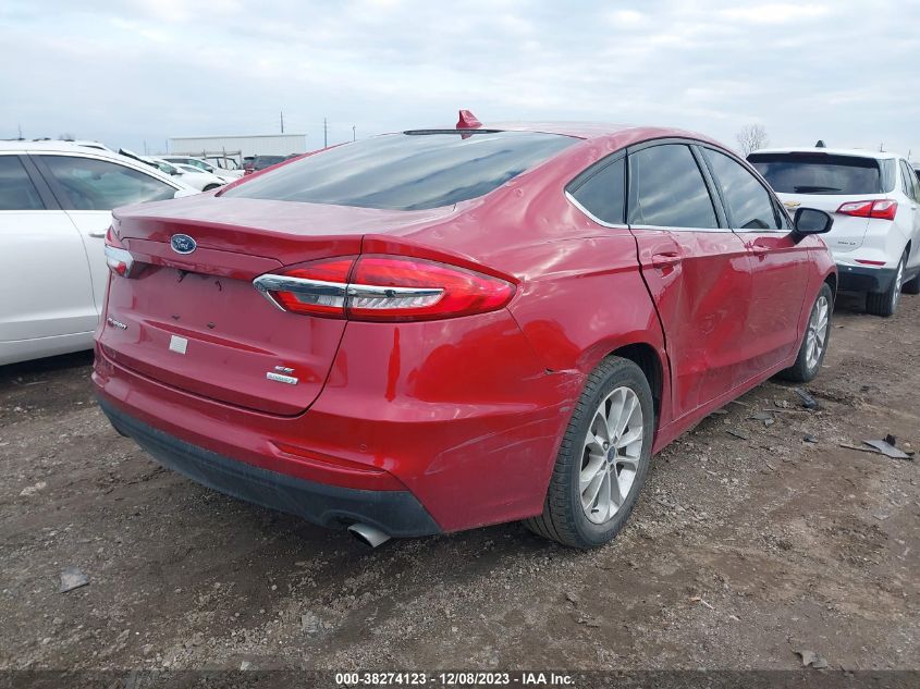 2020 Ford Fusion Se VIN: 3FA6P0HD8LR167018 Lot: 38274123