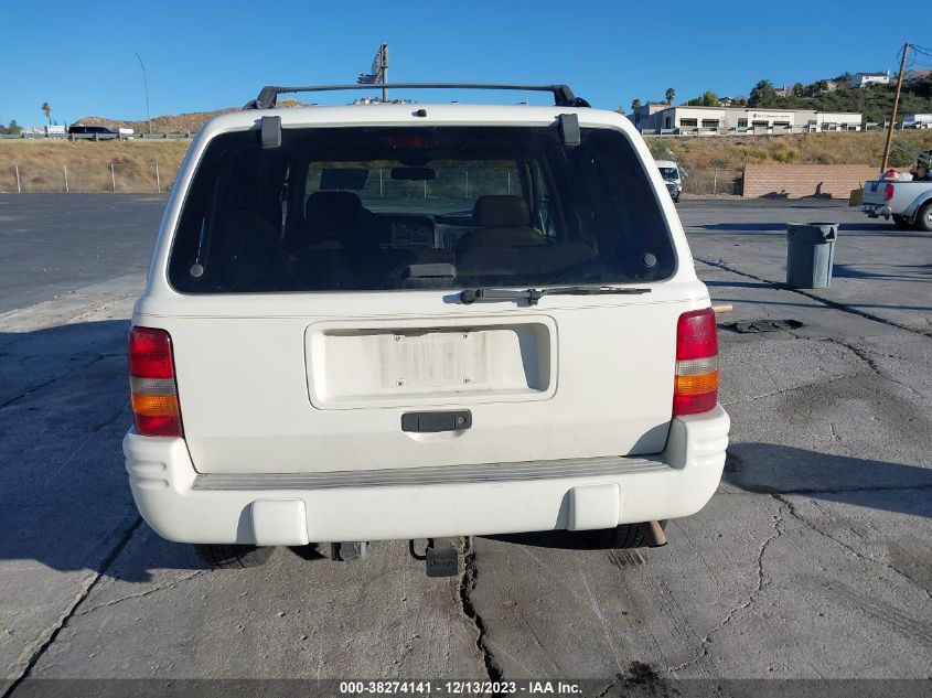 1996 Jeep Grand Cherokee Limited VIN: 1J4FX78S1TC398160 Lot: 38274141