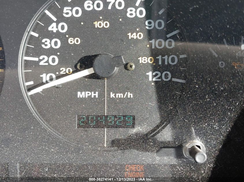 1996 Jeep Grand Cherokee Limited VIN: 1J4FX78S1TC398160 Lot: 38274141