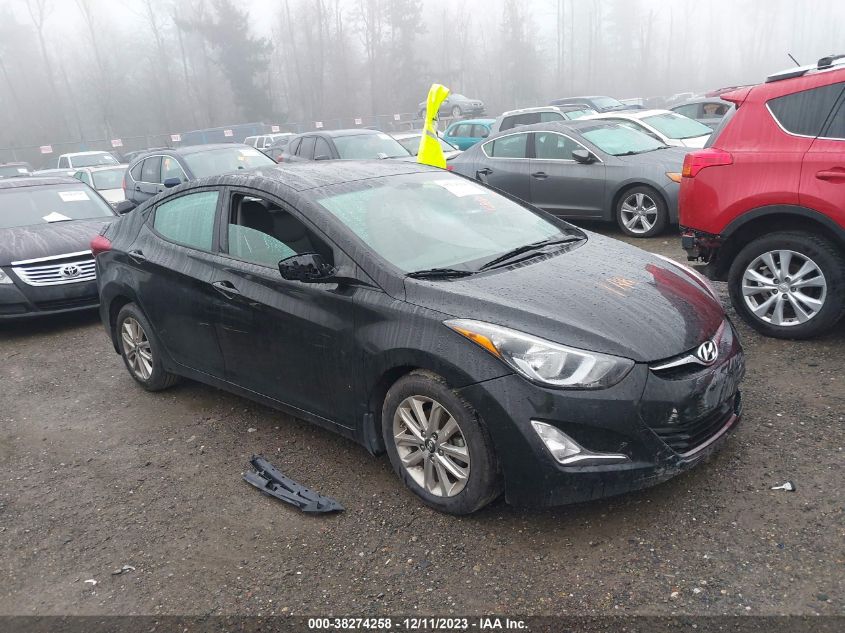 KMHDH4AE5FU237415 2015 Hyundai Elantra Se