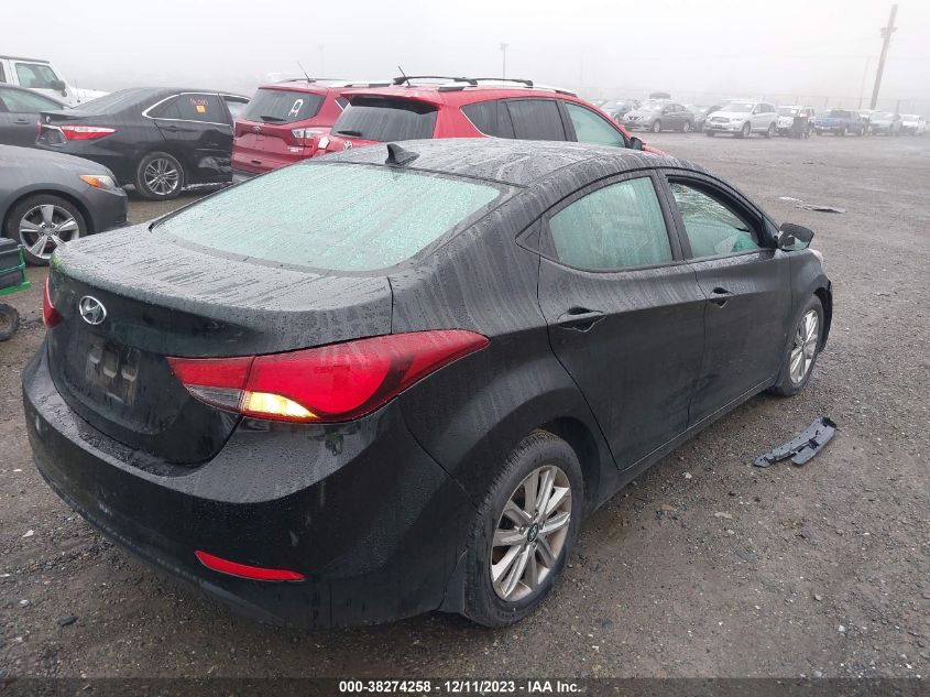 KMHDH4AE5FU237415 2015 Hyundai Elantra Se