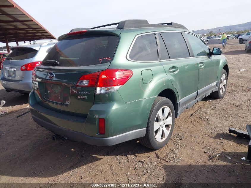 2011 Subaru Outback 2.5I Premium VIN: 4S4BRBCC4B3410295 Lot: 38274303