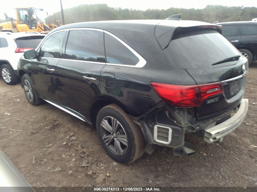 2019 Acura Mdx 3.5L A9 VIN: 5J8YD3H32KL004223 Lot: 38274313