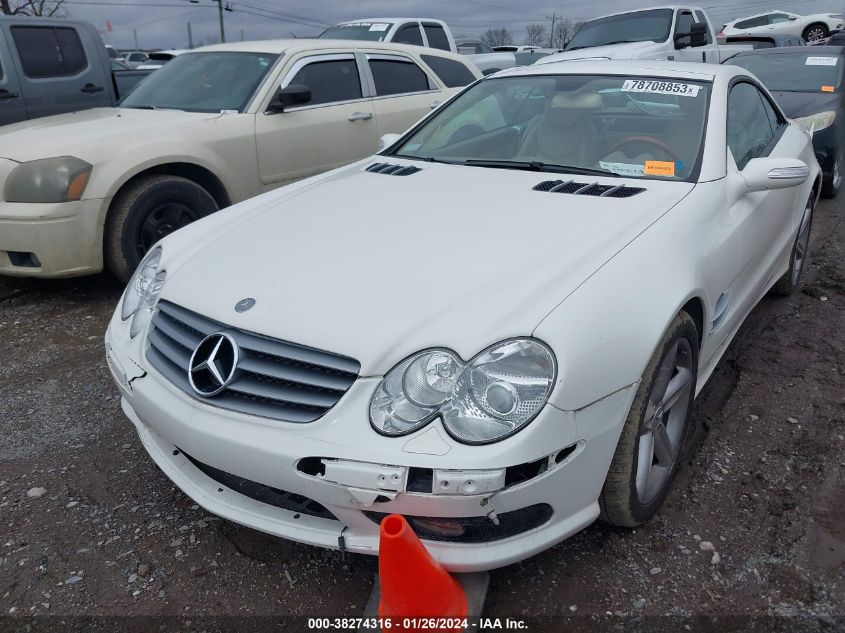 2005 Mercedes-Benz Sl 500 VIN: WDBSK75F25F101150 Lot: 38274316