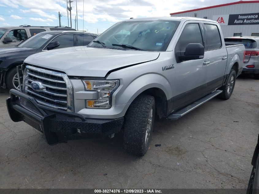 2017 Ford F-150 Xlt VIN: 1FTEW1CF1HKE14172 Lot: 38274376