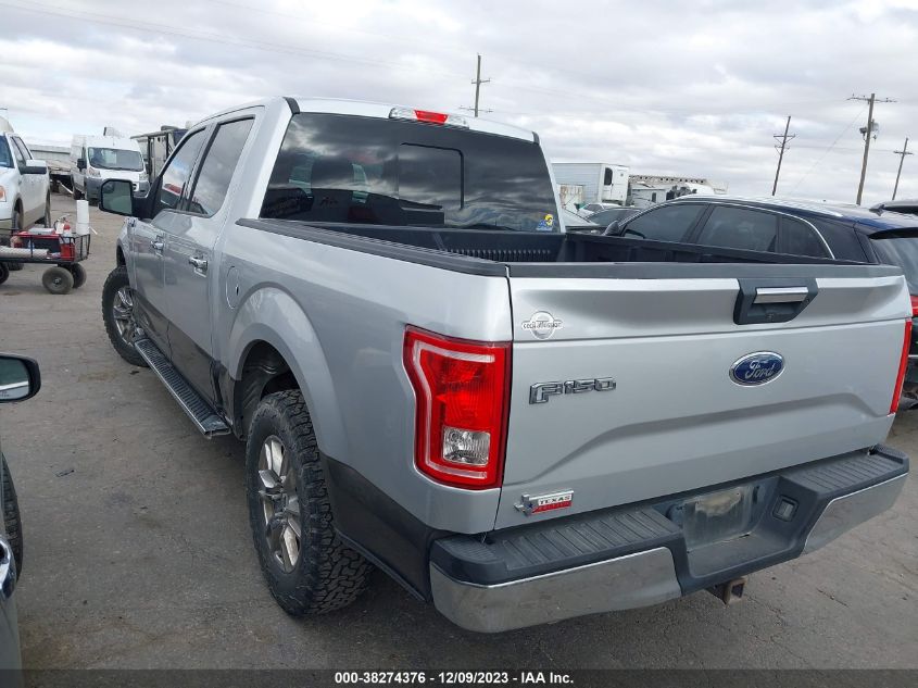 2017 Ford F-150 Xlt VIN: 1FTEW1CF1HKE14172 Lot: 38274376