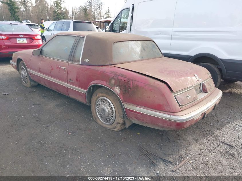 1990 Buick Riviera VIN: 1G4EZ13C2LU400285 Lot: 38274415