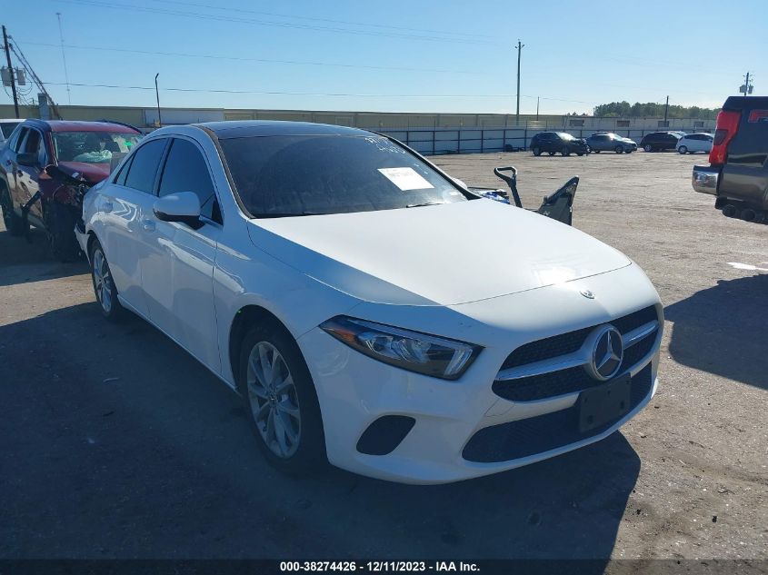 2019 Mercedes-Benz A-Class A 220 VIN: WDD3G4FB2KW021124 Lot: 38274426