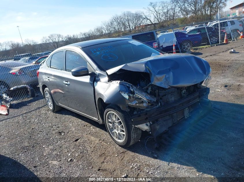 2017 Nissan Sentra S VIN: 3N1AB7APXHY236369 Lot: 38274515