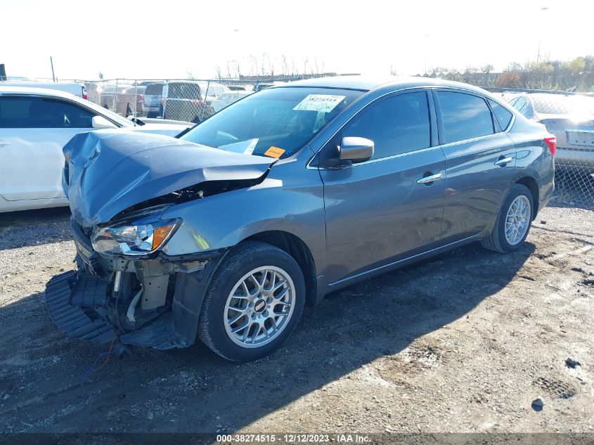 2017 Nissan Sentra S VIN: 3N1AB7APXHY236369 Lot: 38274515