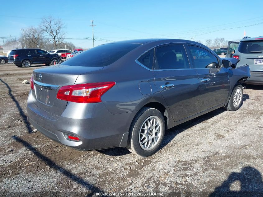 2017 Nissan Sentra S VIN: 3N1AB7APXHY236369 Lot: 38274515