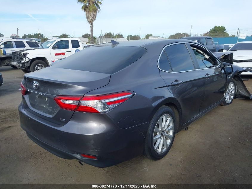 2020 Toyota Camry Le VIN: 4T1C11AK8LU348315 Lot: 38274770