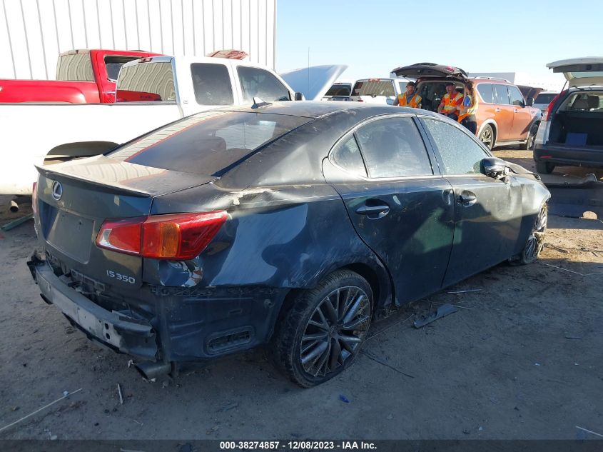 2009 Lexus Is 350 Base A6 VIN: JTHBE262895022745 Lot: 38274857