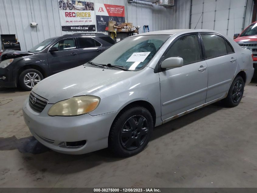 2005 Toyota Corolla Le VIN: 1NXBR32E55Z374690 Lot: 38275000