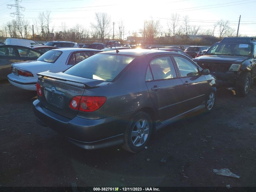 2008 Toyota Corolla S VIN: 1NXBR32E88Z051206 Lot: 38275137