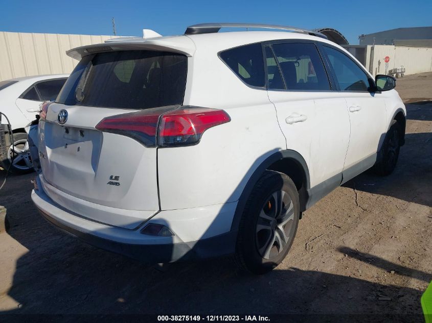 2016 Toyota Rav4 Le VIN: 2T3BFREV0GW433212 Lot: 38275149