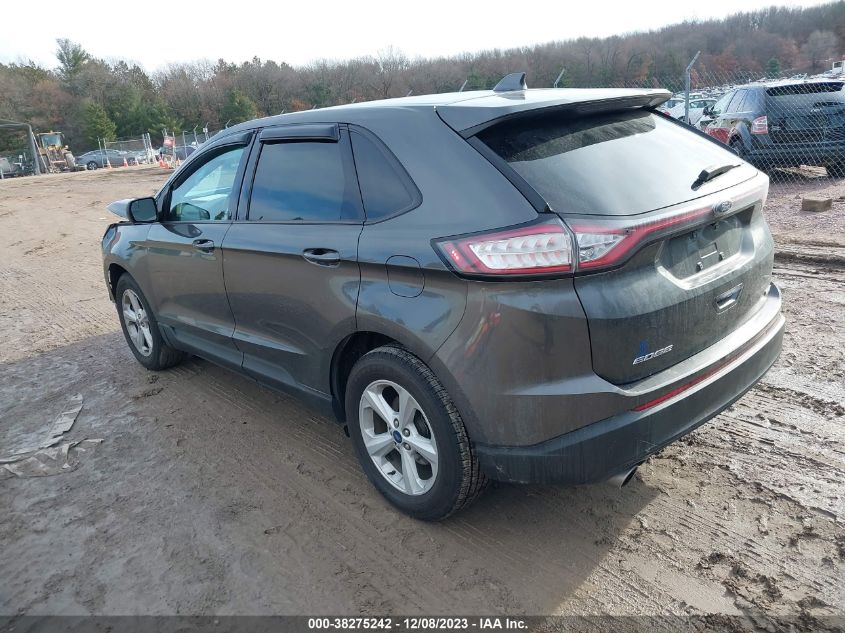 2FMPK4G98JBB43536 2018 Ford Edge Se