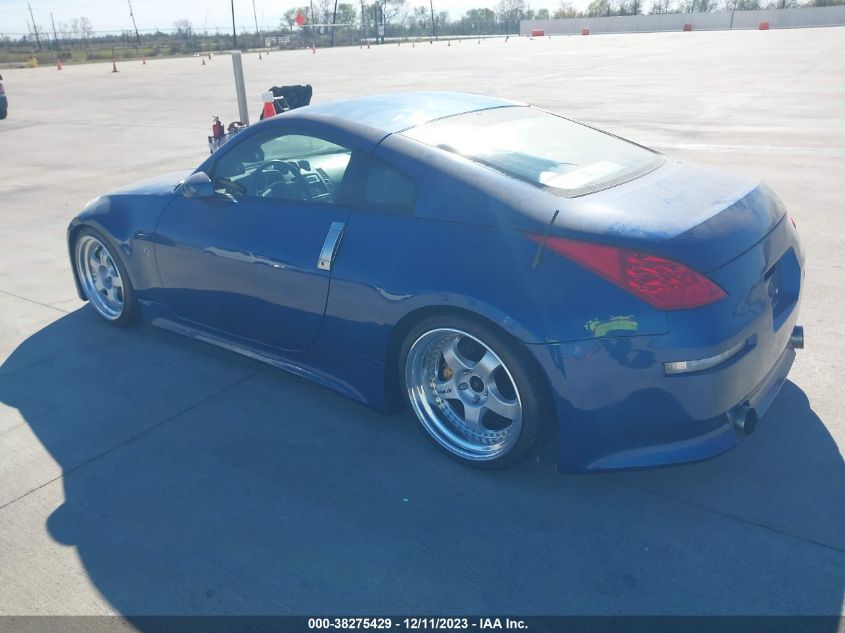 2003 Nissan 350Z Track VIN: JN1AZ34D93T106803 Lot: 38275429