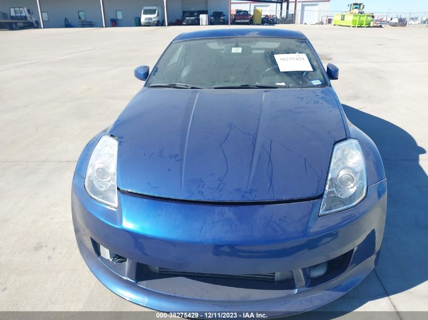 2003 Nissan 350Z Track VIN: JN1AZ34D93T106803 Lot: 38275429