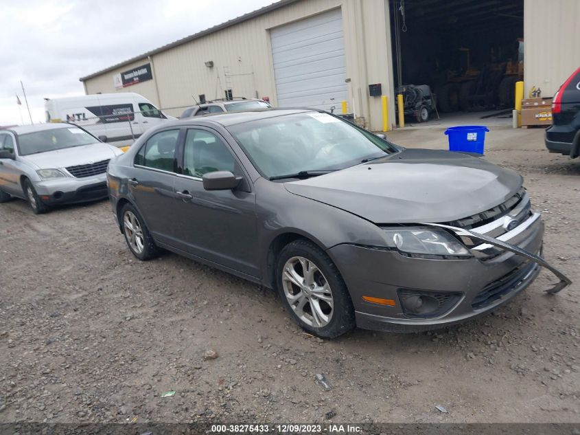 3FAHP0HG2CR113037 2012 Ford Fusion Se