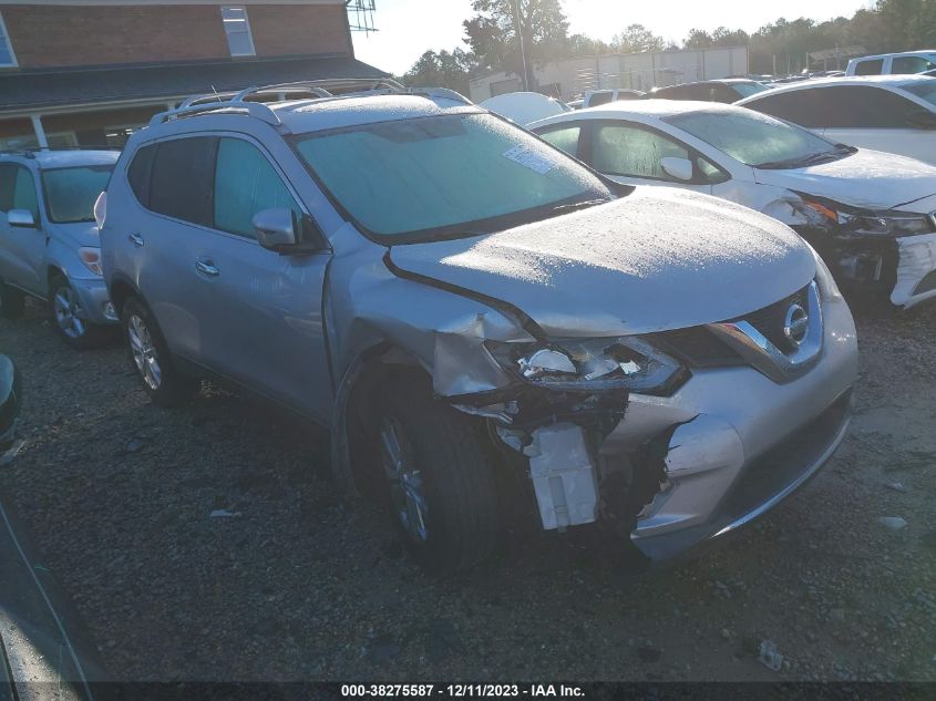 2016 Nissan Rogue Sv VIN: 5N1AT2MV8GC829464 Lot: 38275587