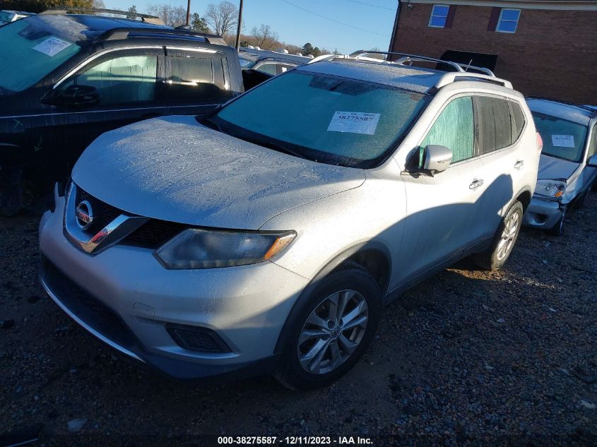 2016 Nissan Rogue Sv VIN: 5N1AT2MV8GC829464 Lot: 38275587