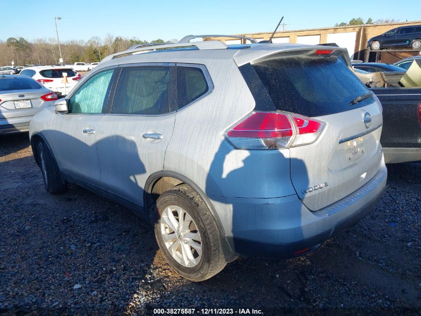 2016 Nissan Rogue Sv VIN: 5N1AT2MV8GC829464 Lot: 38275587