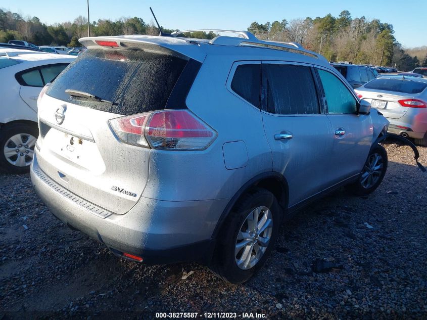 2016 Nissan Rogue Sv VIN: 5N1AT2MV8GC829464 Lot: 38275587