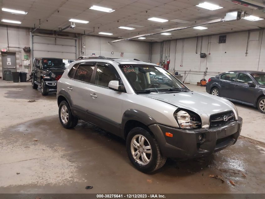 2008 Hyundai Tucson Limited V6/Se VIN: KM8JN72D78U757489 Lot: 38275641