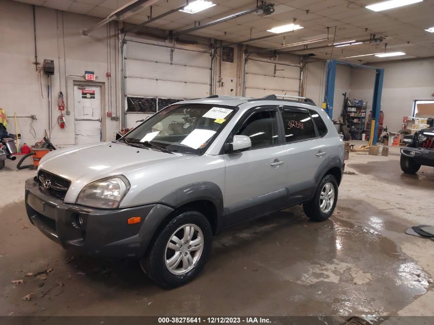 2008 Hyundai Tucson Limited V6/Se VIN: KM8JN72D78U757489 Lot: 38275641