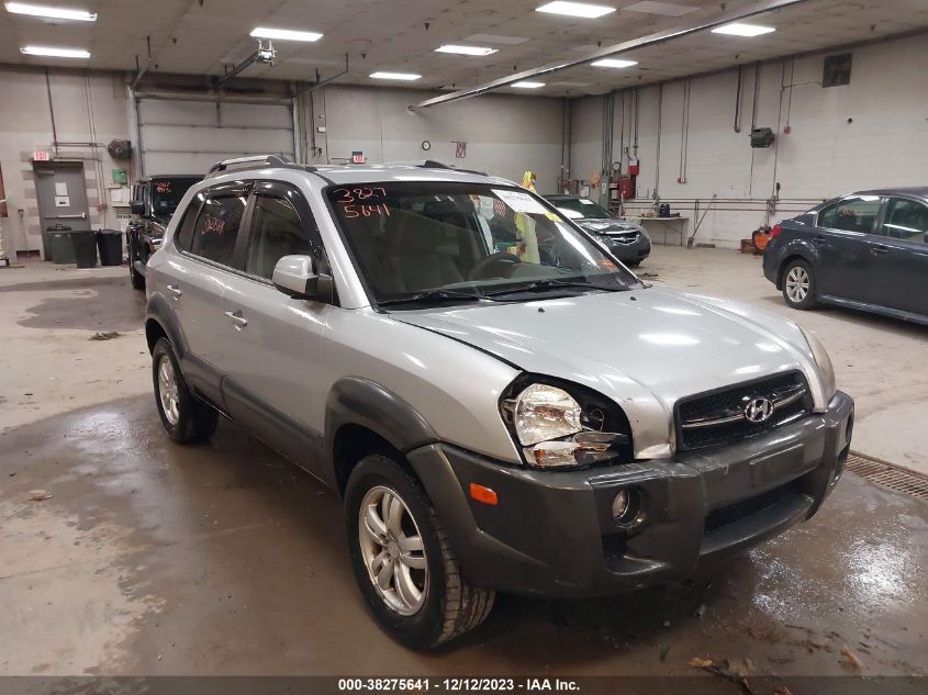 2008 Hyundai Tucson Limited V6/Se VIN: KM8JN72D78U757489 Lot: 38275641