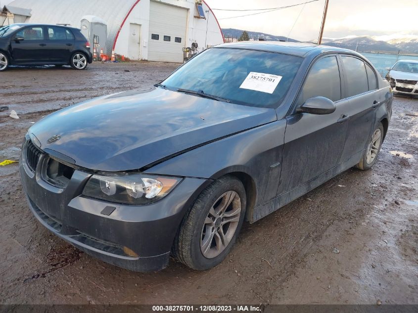 2008 BMW 328Xi VIN: WBAVC93518K038004 Lot: 38275701