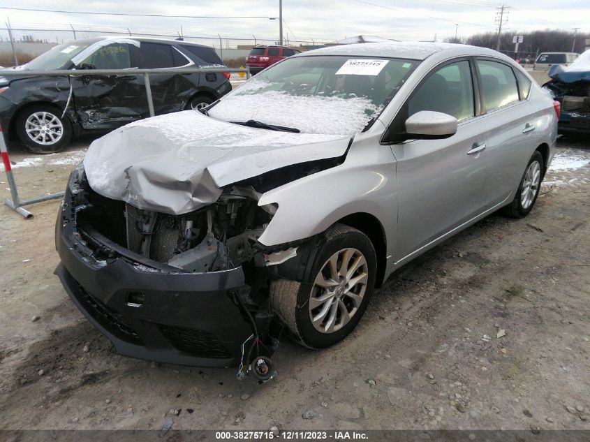 2018 Nissan Sentra Sv VIN: 3N1AB7AP7JY216070 Lot: 38275715