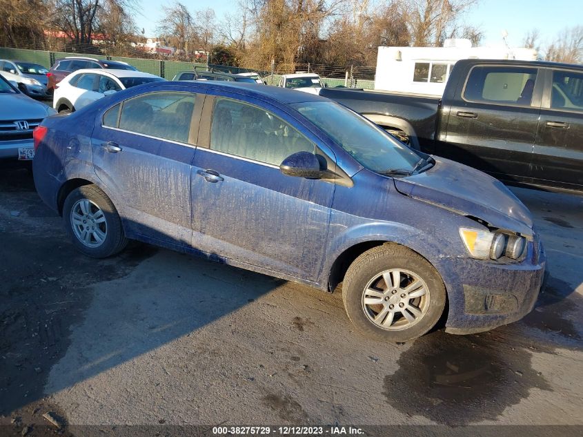 2014 Chevrolet Sonic Lt Auto VIN: 1G1JC5SH2E4192445 Lot: 38275729