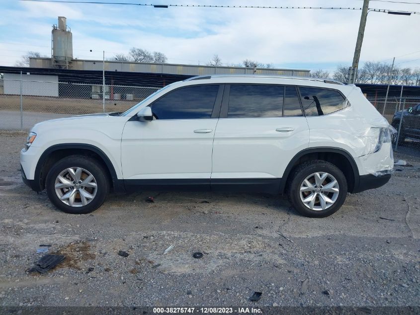 2019 Volkswagen Atlas 2.0T S VIN: 1V2AP2CA7KC570013 Lot: 38275747