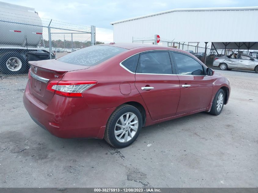 2015 Nissan Sentra Sv VIN: 3N1AB7AP4FY345794 Lot: 40786959