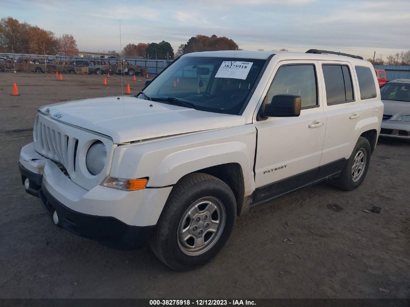 1C4NJPBA7ED504868 2014 Jeep Patriot Sport