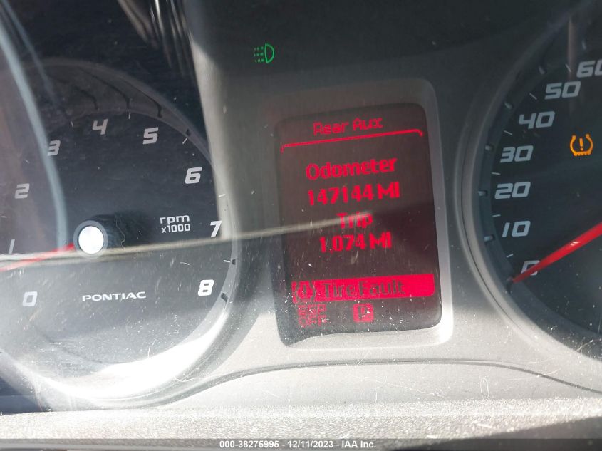 2008 Pontiac G8 VIN: 6G2ER57728L126986 Lot: 38275995